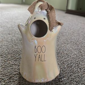 Rae Dunn Ghost Birdhouse